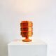Cylindrical Pine Veneer Table Lamp By Hans-Agne Jakobsson For Ab Ellysett, Sweden 1960S