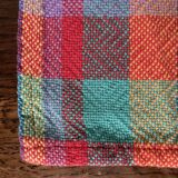 Set of 8 madras cotton napkins