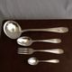 Housewife of silver metal cutlery orbrille art deco