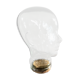 Vintage glass head jar