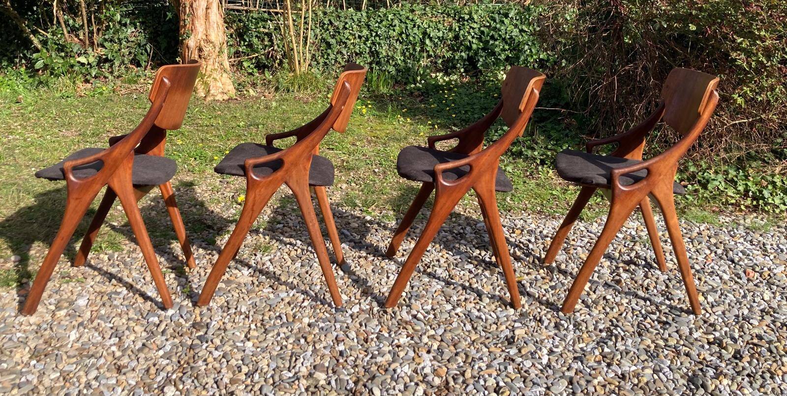 Chairs by Arne Hovmand Olsen