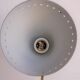 Vintage "Diabolo" wall apply in black metal and brass