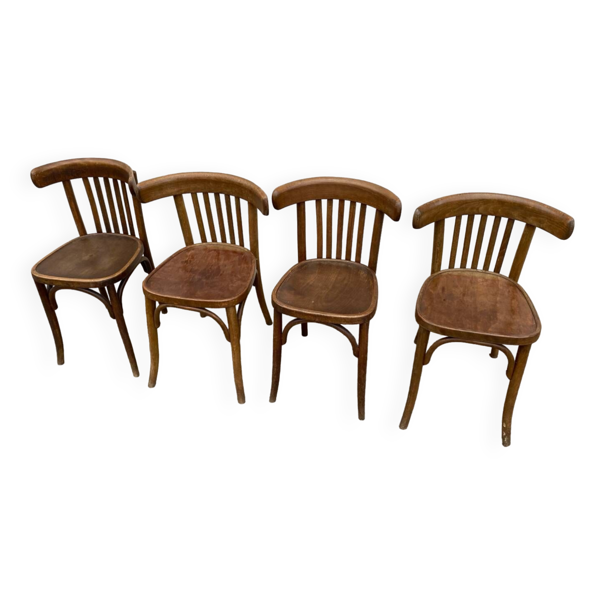 Set of 4 artex bistro chairs