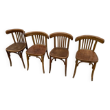 Set of 4 artex bistro chairs