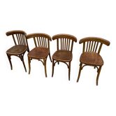 Set of 4 artex bistro chairs