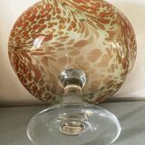 Fruit bowl in clichy blown glass paste
