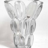 PIerre D'Avesn crystal honeycomb vase Height 20.7 cm