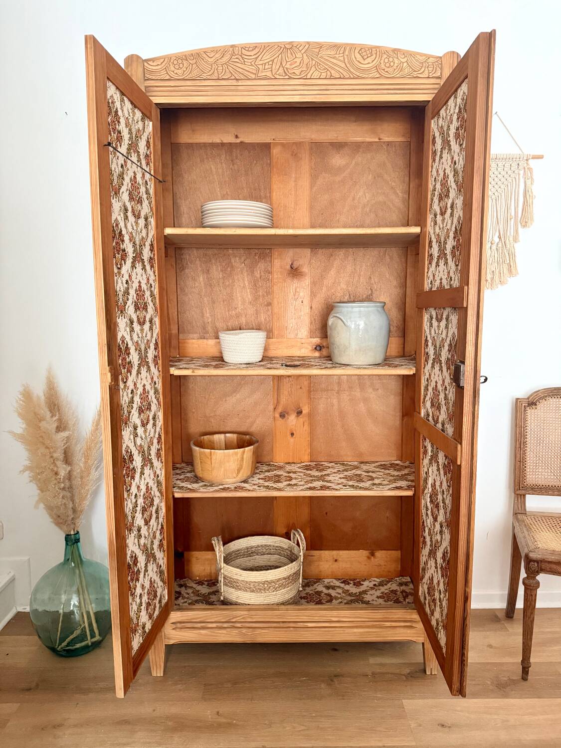 Parisian Art Deco Brut Wardrobe