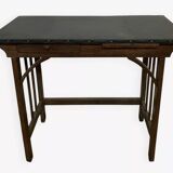 Small vintage wooden desk / console table