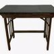 Petit bureau / table console en bois vintage