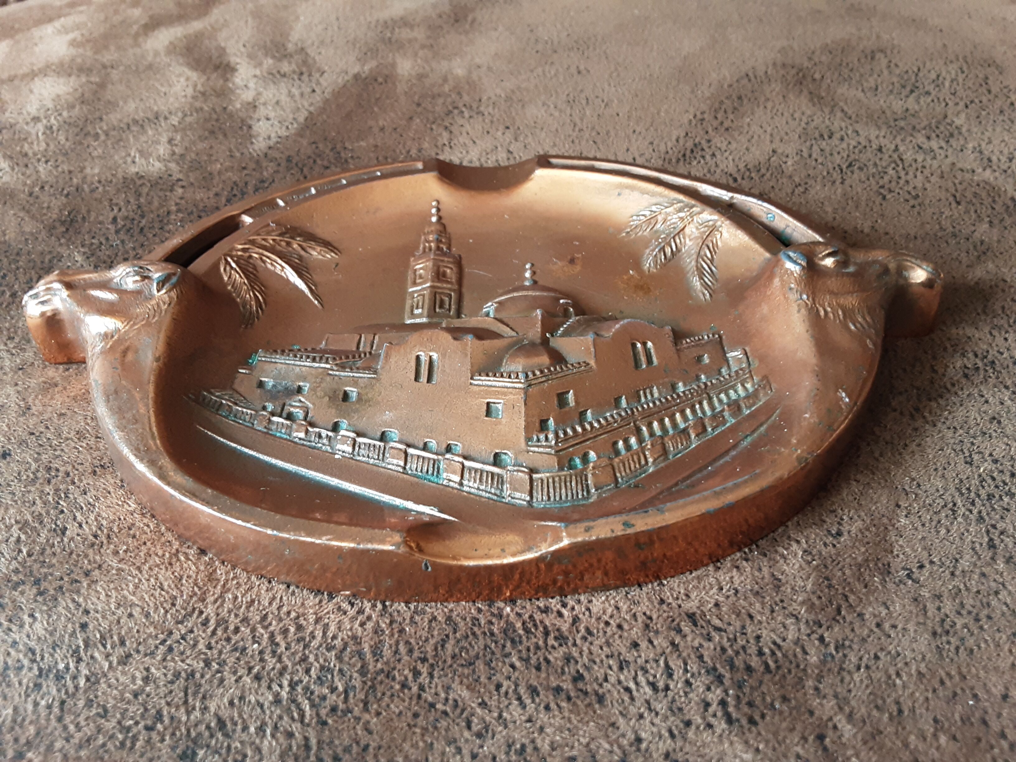 Copper ashtray Algeria