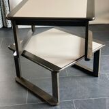 Pair of Brutalist Side Tables