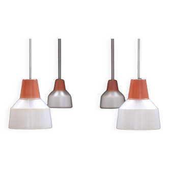 Suspensions d'atelier prismopal vintage