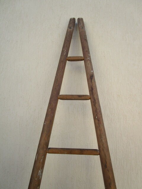 Old wooden ladder