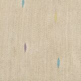 Tapis Kilim Minimaliste Beige Naturel à Motifs Ethniques, 164x225 Cm