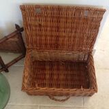 Vintage Wicker trunk
