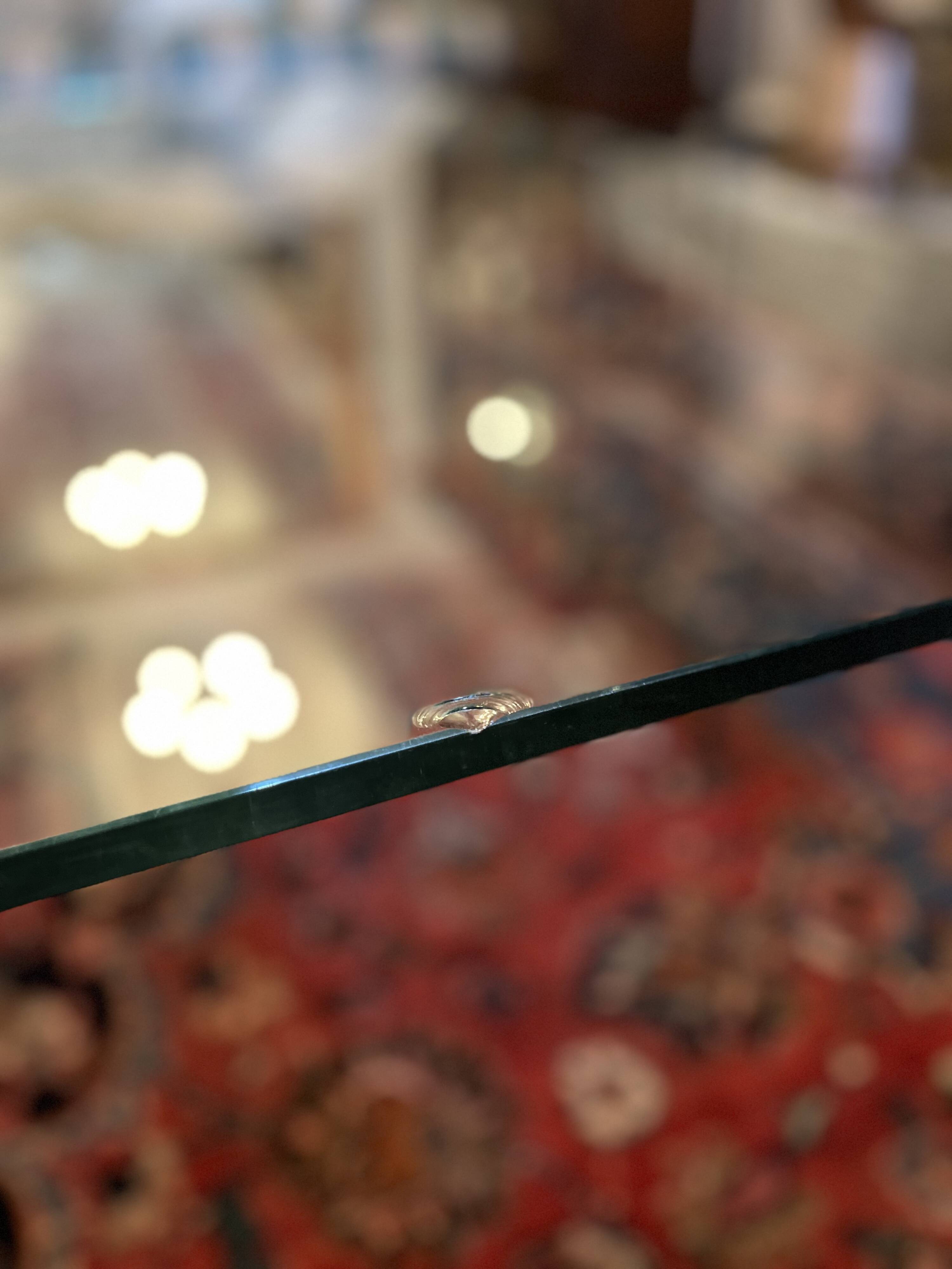 Vintage Hollywood Style Coffee Table - Glass, Brass & Fluted Legs,