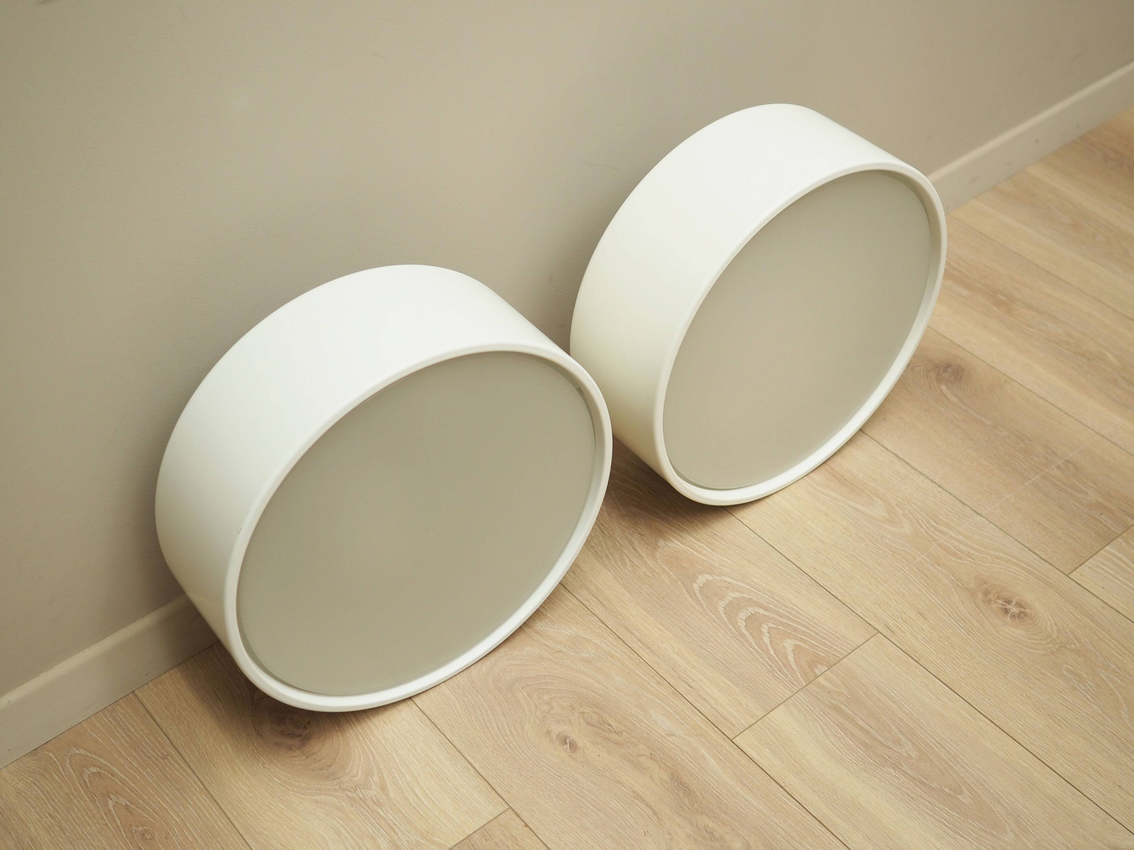 Set of two wall lamps, Danish design, 1990s, production: Denmark