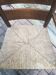 Rustic mulched armchair