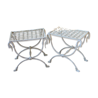 Pair of stools curule
