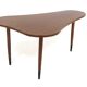 Table basse en acajou, Troeds Bjärnum, Suède, 1960