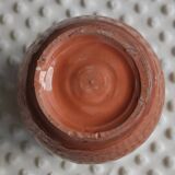 Glazed terracotta vase