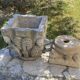 Pair of stone planters, 1930, 60x30cm