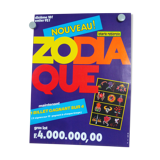 Original national zodiac lottery poster new 1985