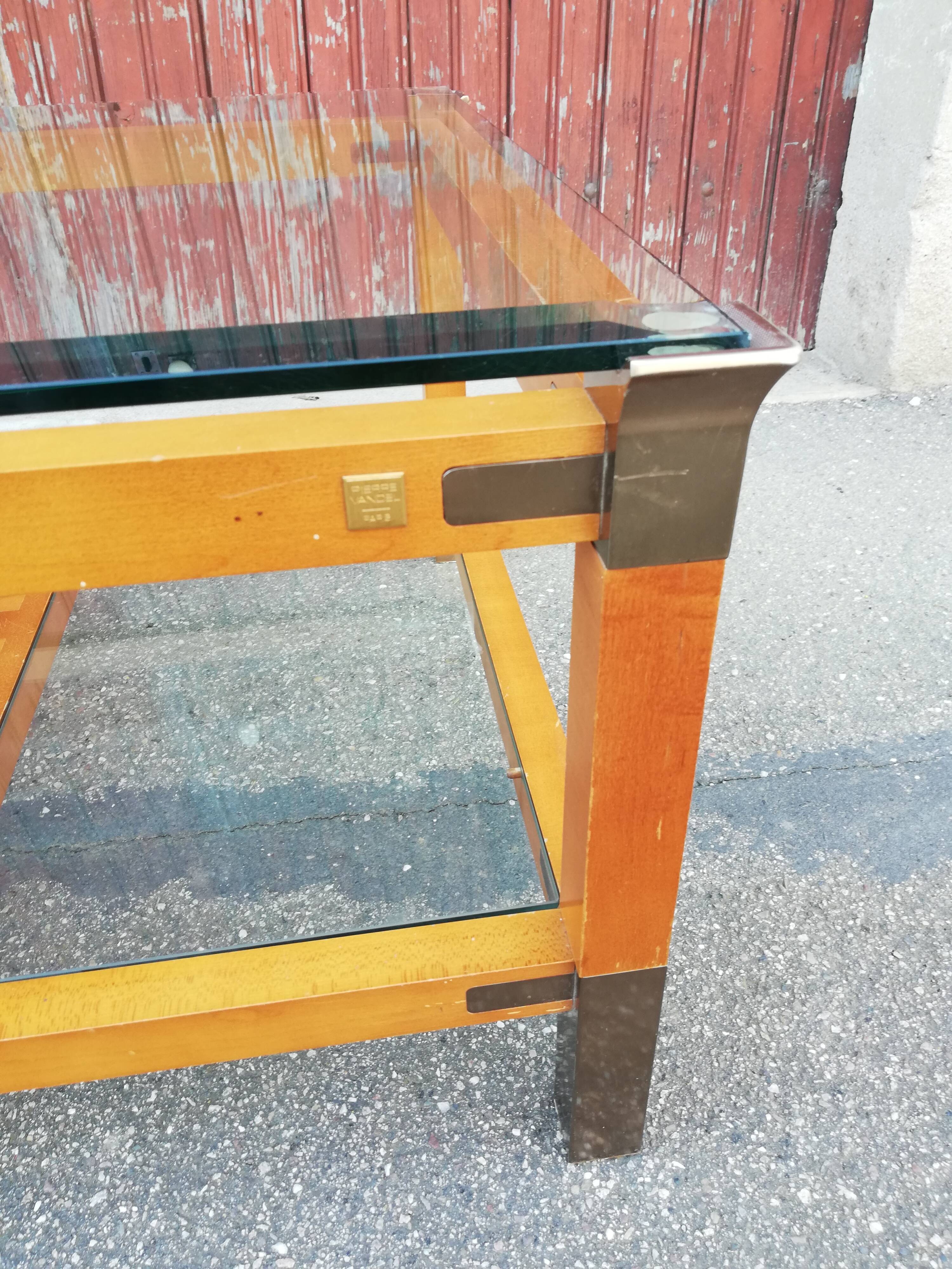 Table basse vintage Pierre Vandel Paris