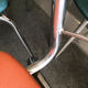Vintage metal chair from the 80s