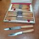 24-piece cutlery set Fleurance Angers in stainless steel - 1940s/50s