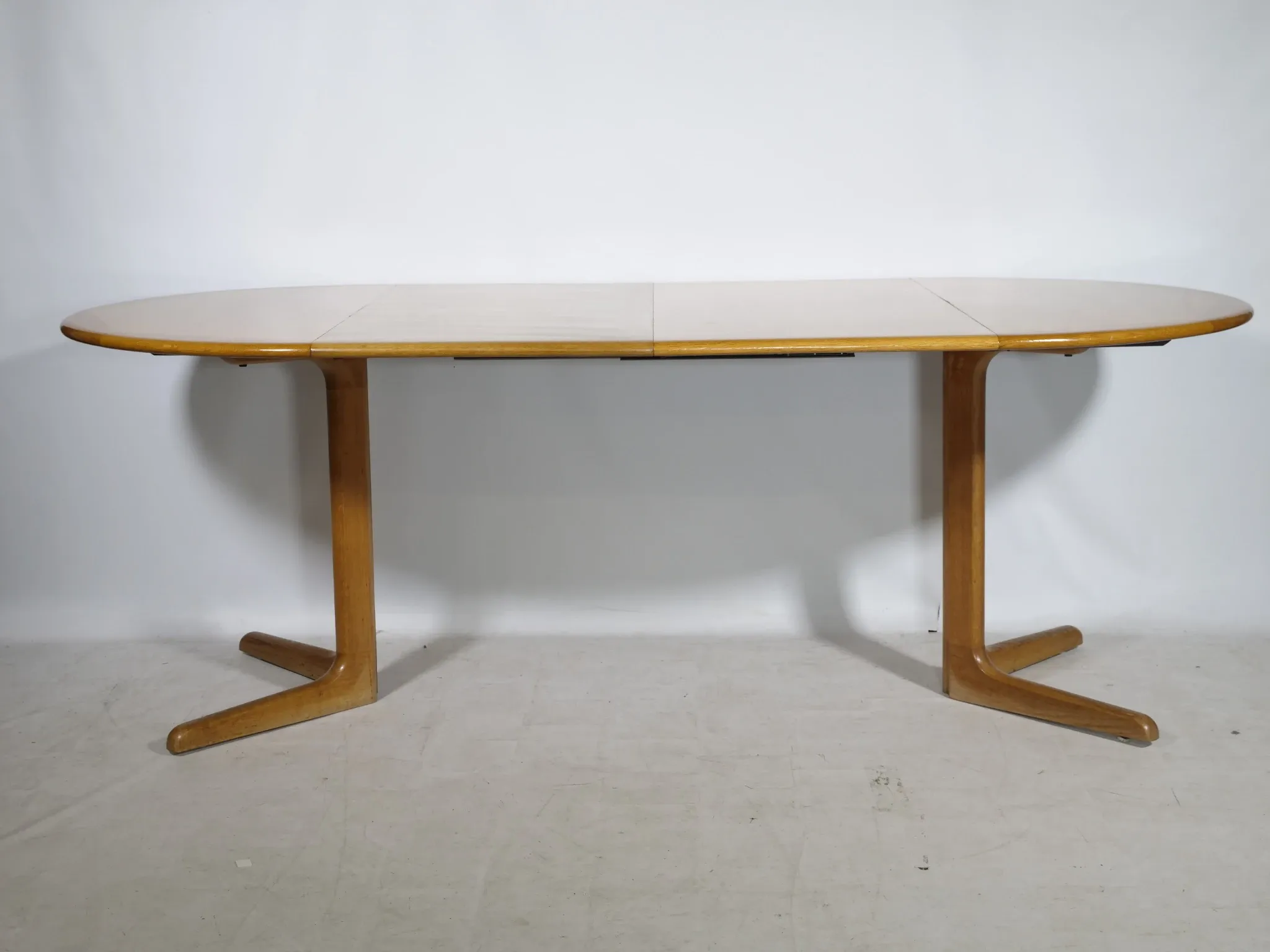 Mid Century Dining Table in Oak by Falster Furniture, 1970s