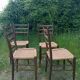 Chaises vintage corde