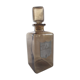 Smoked glass whiskey decanter