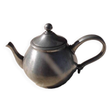 20th century pewter teapot