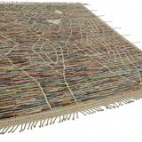 Handmade Turkish One of a Kind 245 cm x 310 cm Multicolor Wool Carpet