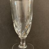 4 glasses of old bistro soufflés and bullés, XIXth century