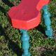 2 anciens tabourets atypiques artisanaux