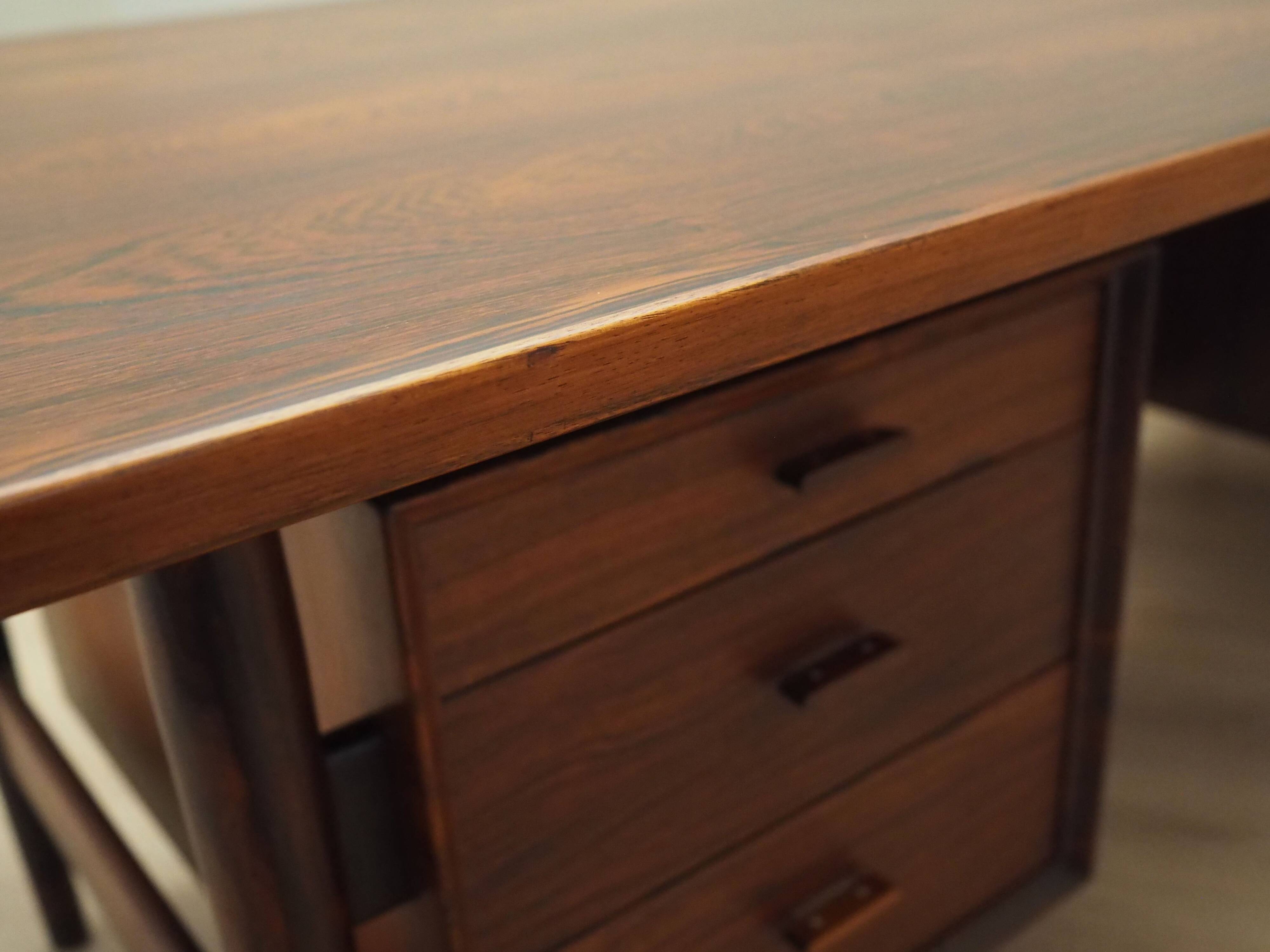 Rosewood desk, Danish design, 1960s, designer: Arne Vodder, production: Sibast