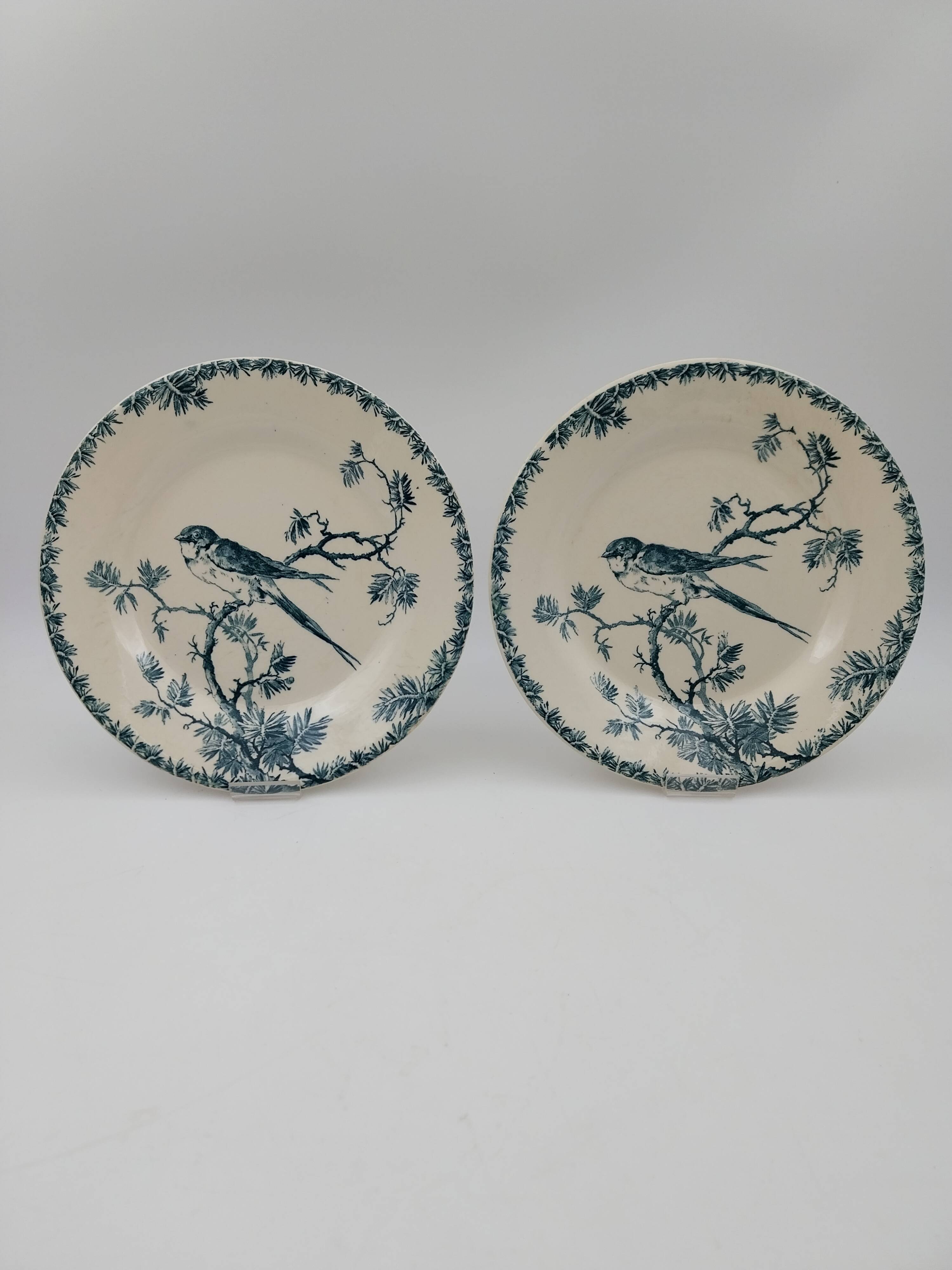 14  plates Gien modèle provencal