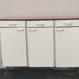 Furniture low, high, column in formica two-tone