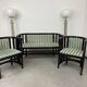 Fledermaus seating group by Josef Hoffmann, produced by Wittmann Vienna.