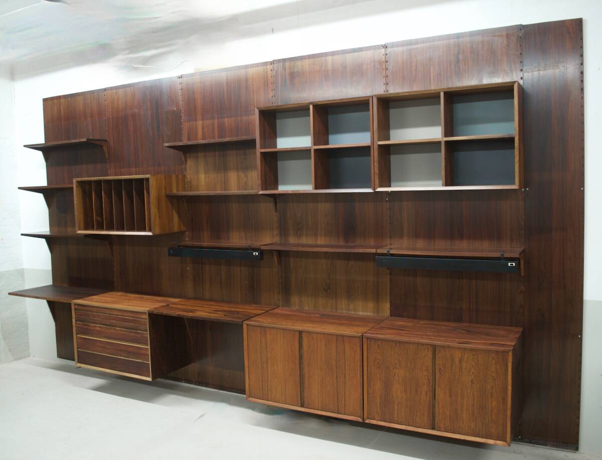 Poul Cadovius Rosewood Wall System