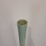 Vase / Verre Soliflore, vert céladon, 70's - France