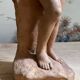 Antique Art Deco sculpture signed Delauner – Terracotta – 26 cm