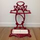 Castirone umbrella holder in enamelled cast iron