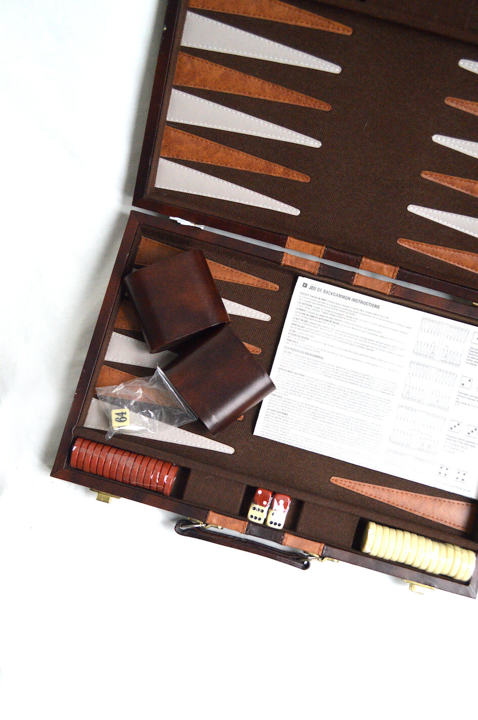 Backgammon game case