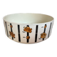 Large art deco badonviller salad bowl