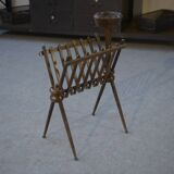 Beech magazine rack 1960