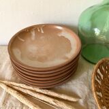 Vintage stoneware plates